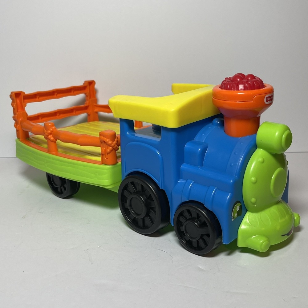 Fisher Price Little People Choo-Choo Zoo Train Musical Works see Video
